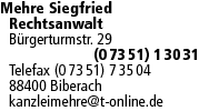 Logo Mehre Siegfried