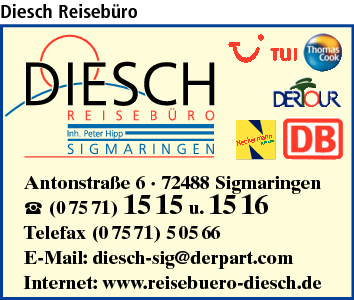 Kundenbanner Reisebüro Diesch