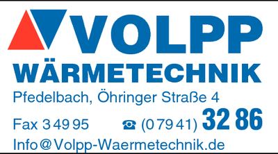 Kundenbanner Volpp Wärmetechnik
