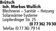 Logo Brütsch Bruno GmbH
