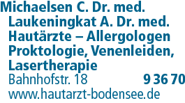Kundenbanner Michaelsen C. Dr. med.