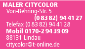 Logo CITYCOLOR Malerfachbetrieb