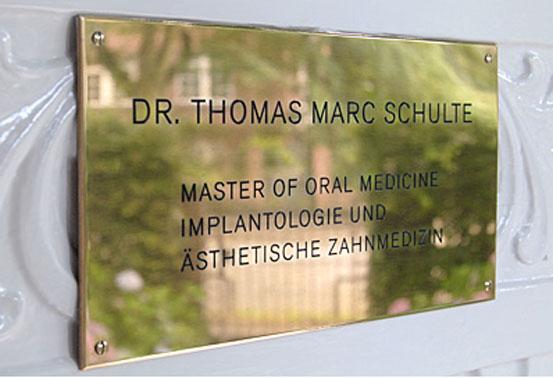 Logo Dr. med. dent. Thomas-Marc Schulte