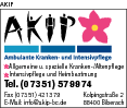 Logo Akip Ambulante Kranken- und Intensivpflege GmbH