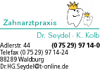 Logo Seydel H.G. Dr. Kolb Katarina