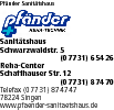 Logo Pfänder Martin e.K. Reha-Center, Orthopädie-Technik