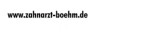 Logo Böhm Dr. Stefan  Zahnarzt