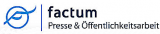 Logo factum Pressearbeit und