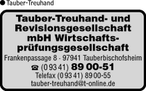 Logo Tauber-Treuhand- und Revisionsges. mbH