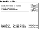 Logo Hußenöder + Merz Ingenieur-Büro