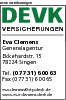 Logo Clemens Eva DEVK Versicherung