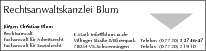 Logo Blum Jürgen Christian Rechtsanwalt