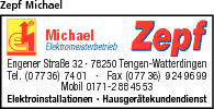Logo Zepf Michael Elektromeisterbetrieb