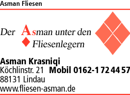 Kundenbanner Asmann Fliesen