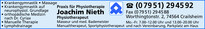 Nieth Joachim Massagepraxis Logo