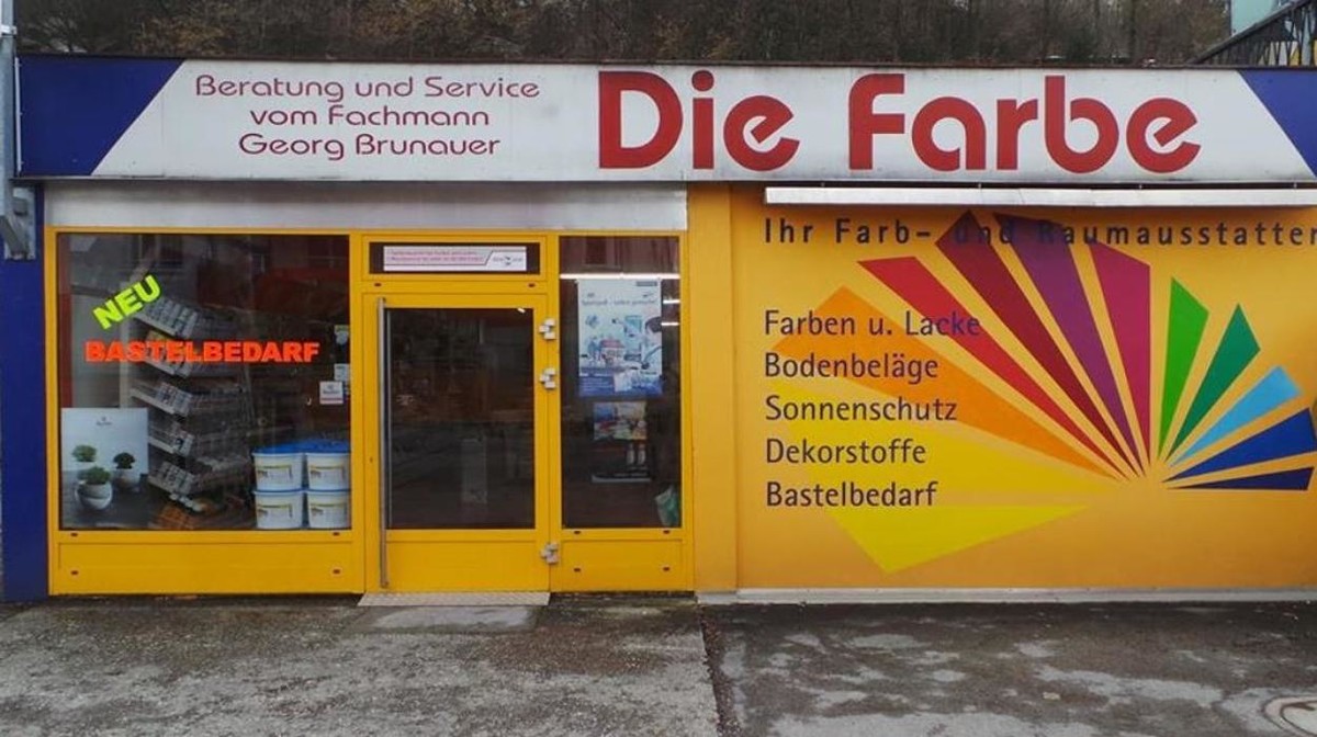 Bilder 'Die Farbe' - Ihr Farb-Raumausstatter Bastelbedarf Brunauer