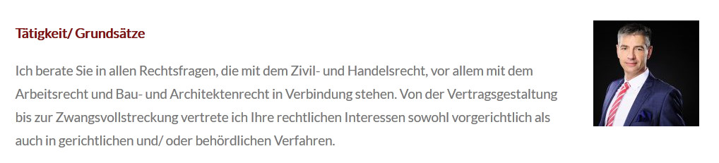 Bilder Hendrik Gabbert Rechtsanwalt und Fachanwalt für Arbeitsrecht und Fachanwalt für Bau- und Architektenrecht.