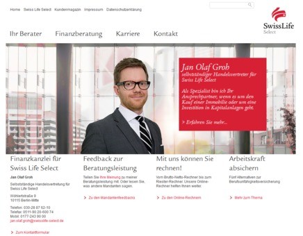 Bilder Swiss Life Select - Jan Olaf Groh