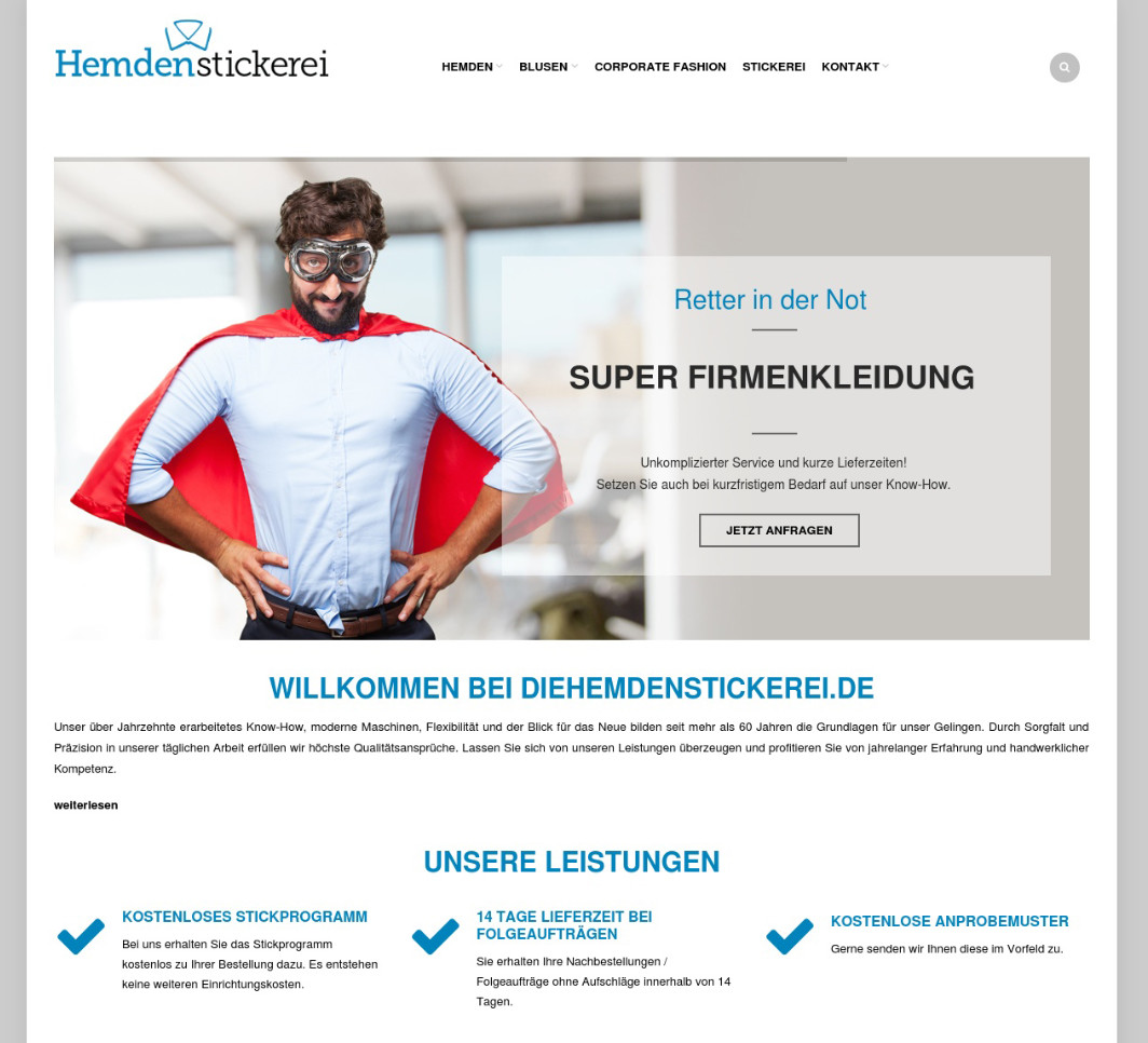 Bilder Hemdenstickerei
