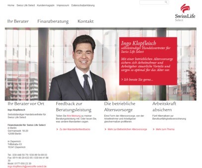 Bilder Swiss Life Select - Ingo Klopfleisch