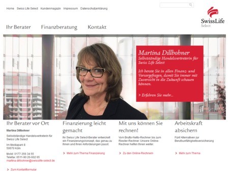 Bilder Swiss Life Select - Martina Dillbohner