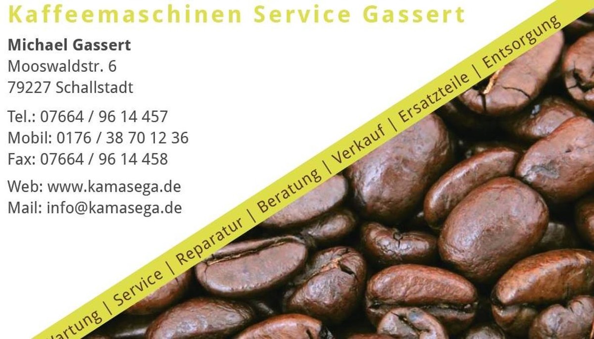 Bilder Kamasega Kaffeemaschinen-Service Inh. Michael Gassert