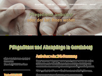 PFLEGEDIENST ambulant oder der bei Ihnen wohnt website screenshot