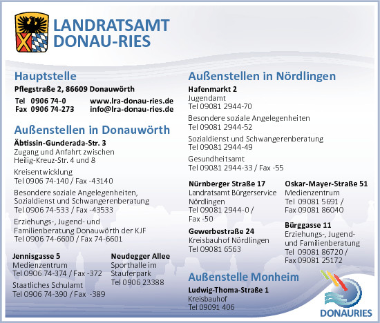 Bilder Landratsamt Donau-Ries