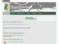Tennisclub Bettingen 1980 e.V. Logo