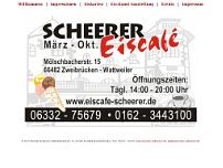 Eiscafe Scheerer Eva Logo