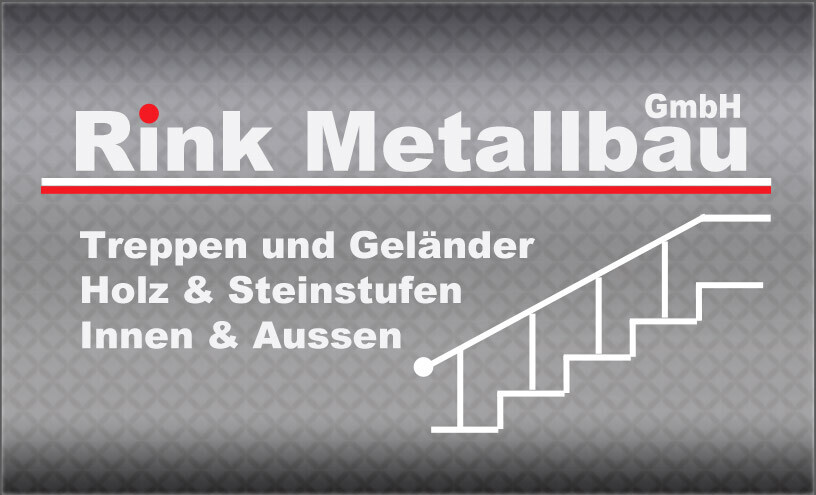 Rink Metallbau GmbH Treppen u. Geländer Logo