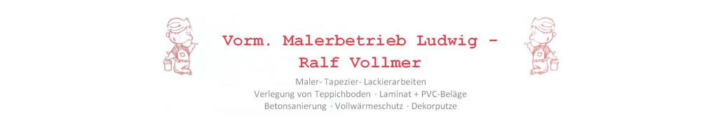 Malerbetrieb Krefeld Ludwig – Ralf Vollmer Logo