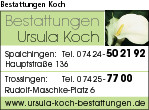 Bestattungen Koch Logo