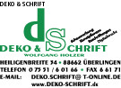 Deko & Schrift Logo
