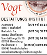 VOGT BESTATTUNGEN Logo
