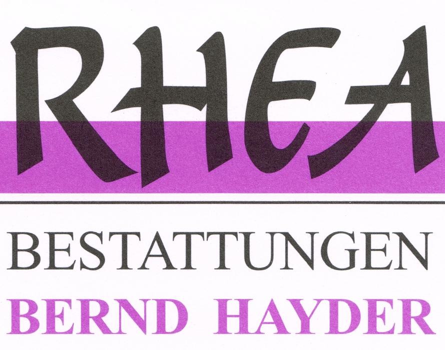 RHEA Bestattungen Hayder Logo
