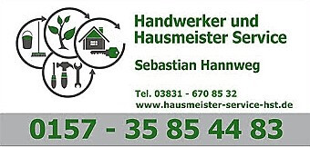 Handwerker und Hausmeister Service Logo