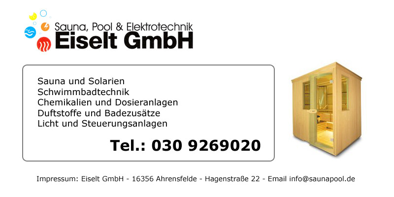 Sauna, Pool & Elektrotechnik Eiselt GmbH Logo