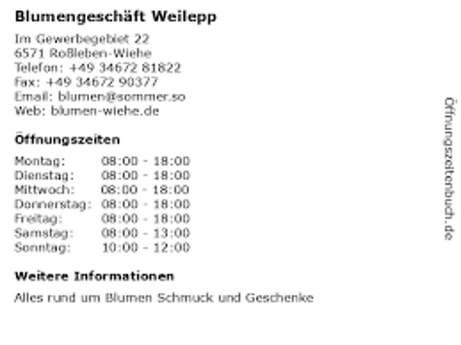 Blumengeschäft Weilepp Logo