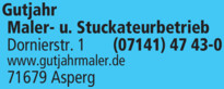 Gutjahr Malerwerkstätte GmbH Logo