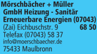Mörschbächer & Müller GmbH Heizung Sanitär Logo