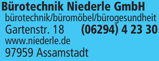 Bürotechnik Niederle GmbH Logo