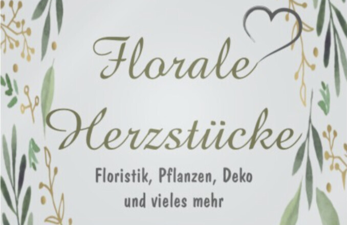 Florale Herzstücke Logo