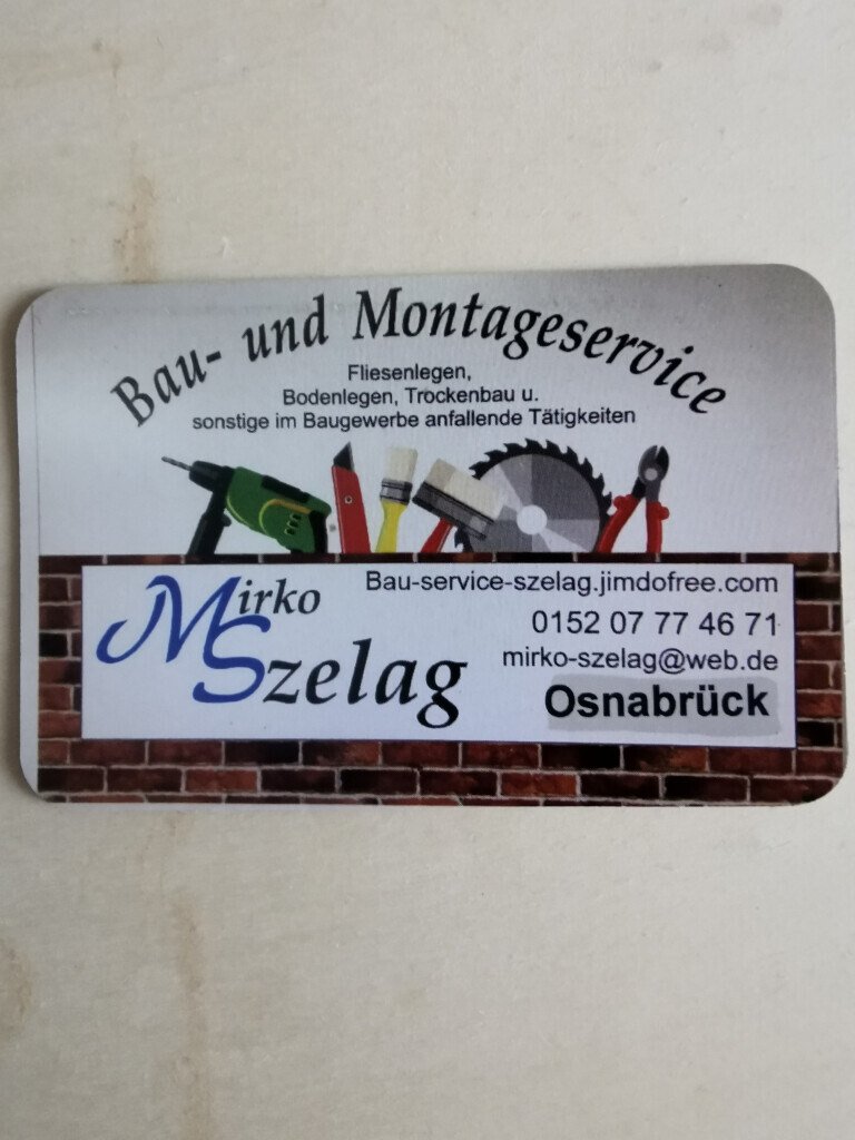 Bau-und Montageservice Szelag Logo