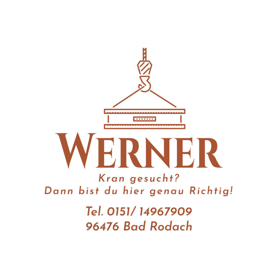 Kranverleih Werner Logo