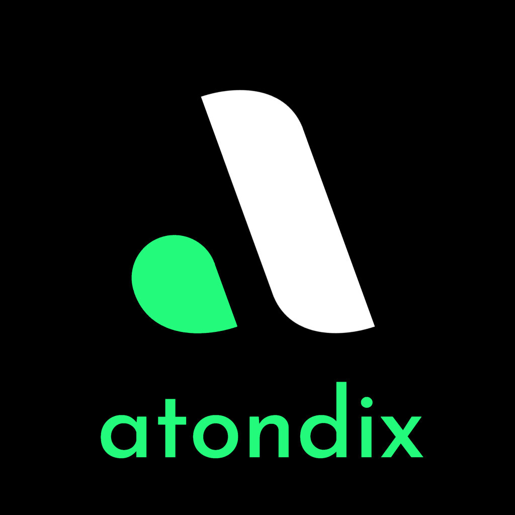atondix - Marketing Design IT Logo