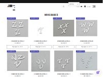 Website Screenshot tienda online de cosas de armado de bijuo