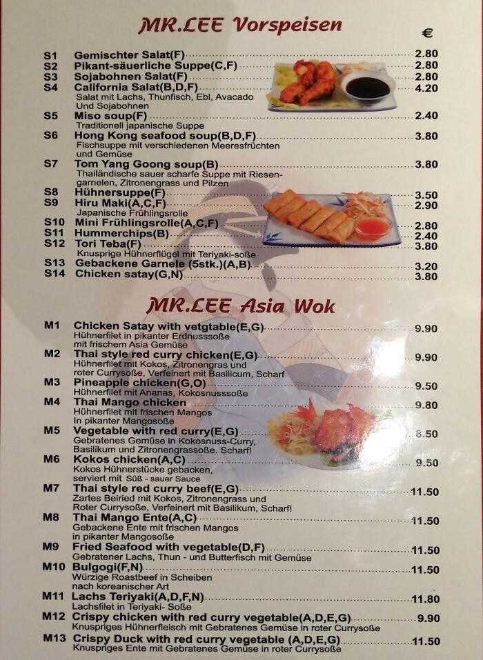 Bilder Mr Lee Cafe Asia