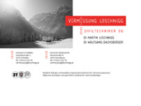 Vermessung Loschnigg ZT OG website screenshot