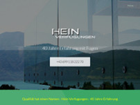 Hein Verfugungen, Silikonfugen, Betonfugen, Fugen aller Art website screenshot